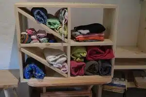 Étagère, une création de la scierie Dagand