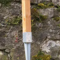Poteau - scierie Dagand