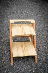 Desserte / Étagère. une création de la scierie Dagand à découvrir dans notre atelier de fabrication/showroom